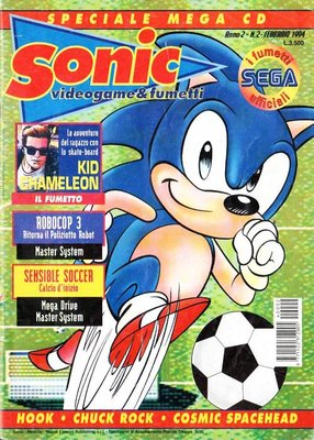 Sonic Videogame e Fumetti - 4 Febbraio 1994 - ITA